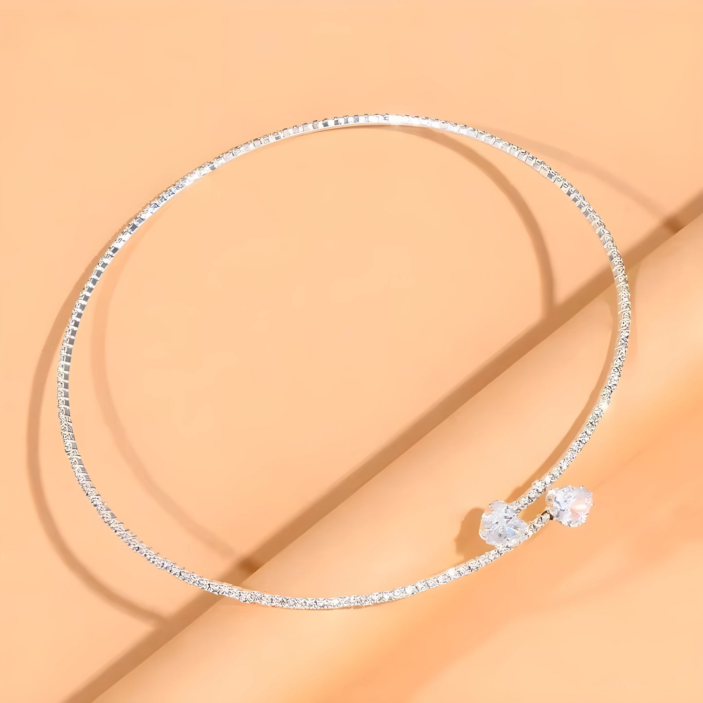 Ophélie – Nyitott Choker Cirkóniával