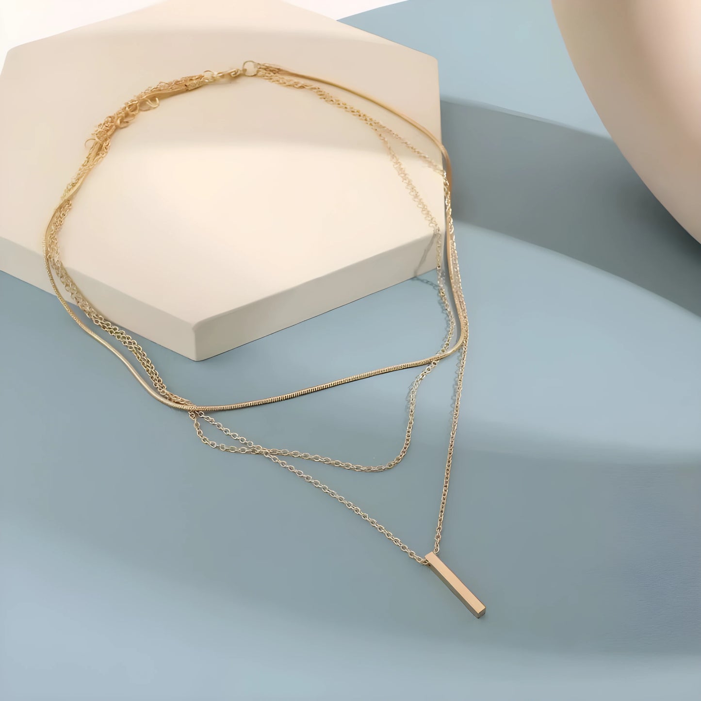 Thaïs – Minimalista Rétegezett Nyaklánc