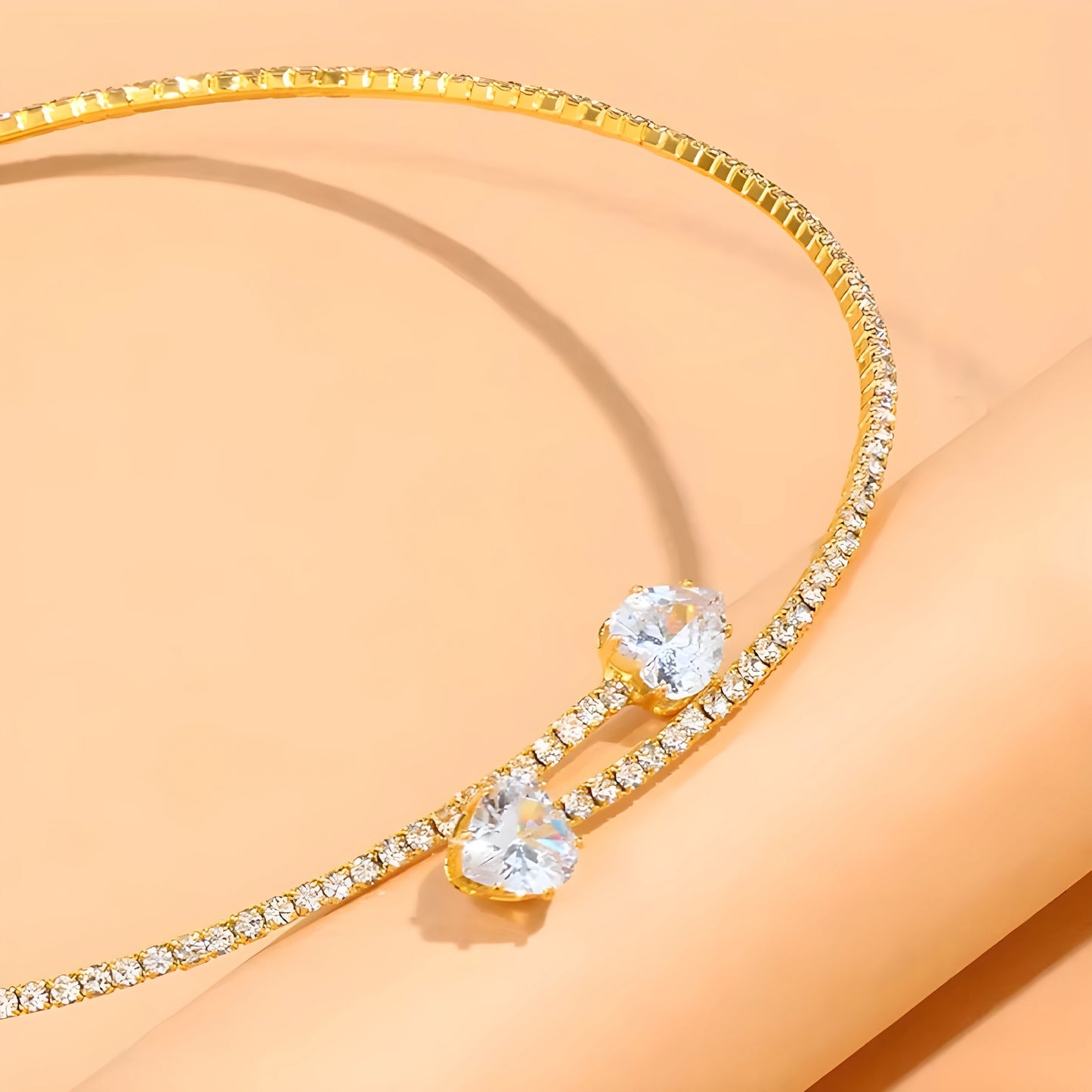 Ophélie – Nyitott Choker Cirkóniával