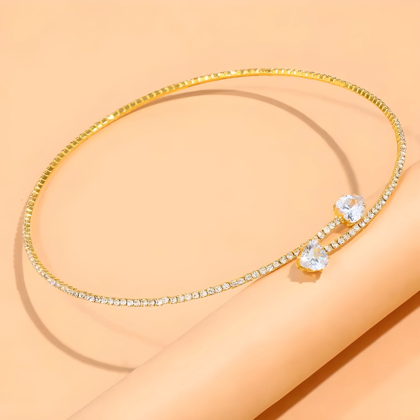 Ophélie – Nyitott Choker Cirkóniával
